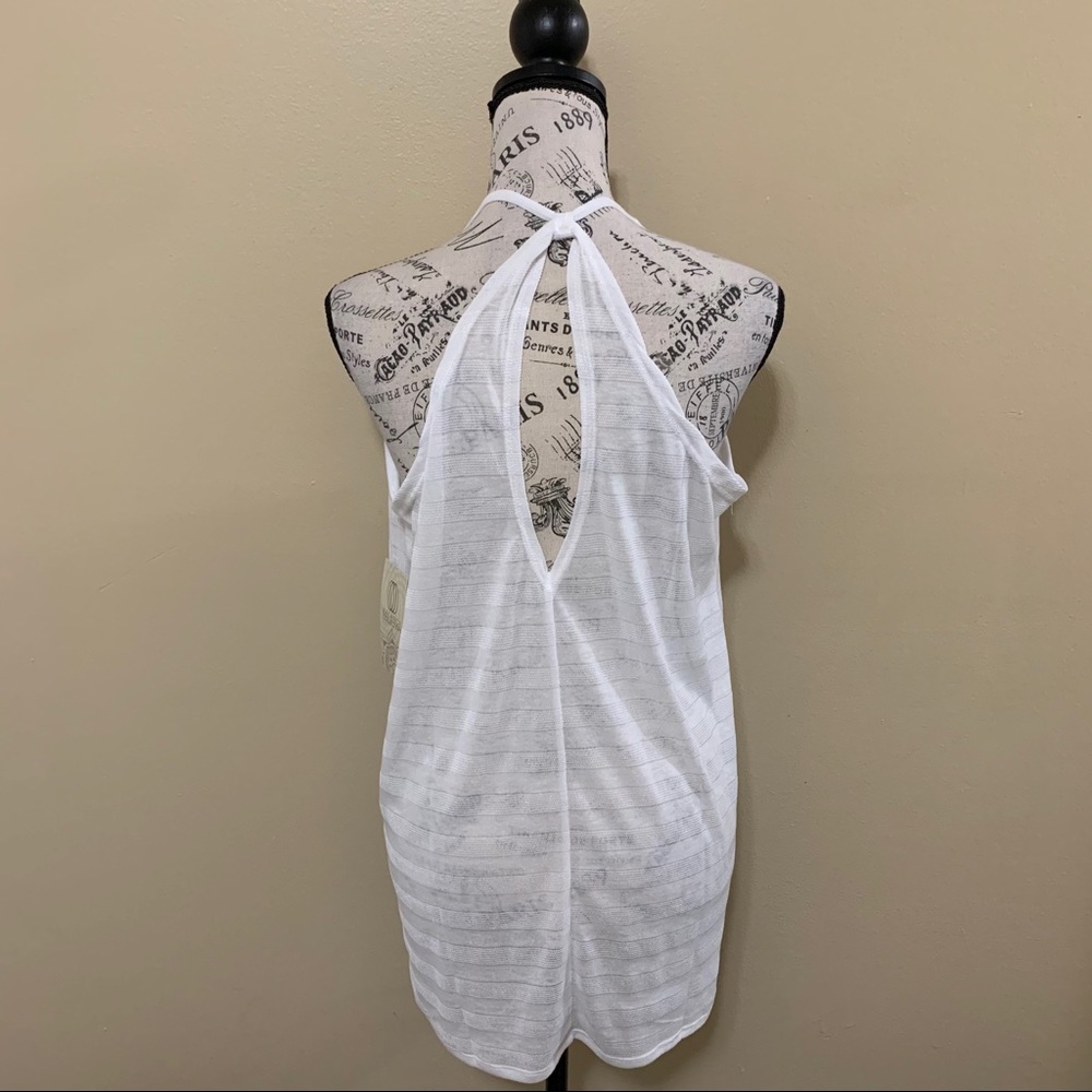 Balance Collection White Active Yoga Tank Top XL - Picture 6 of 10